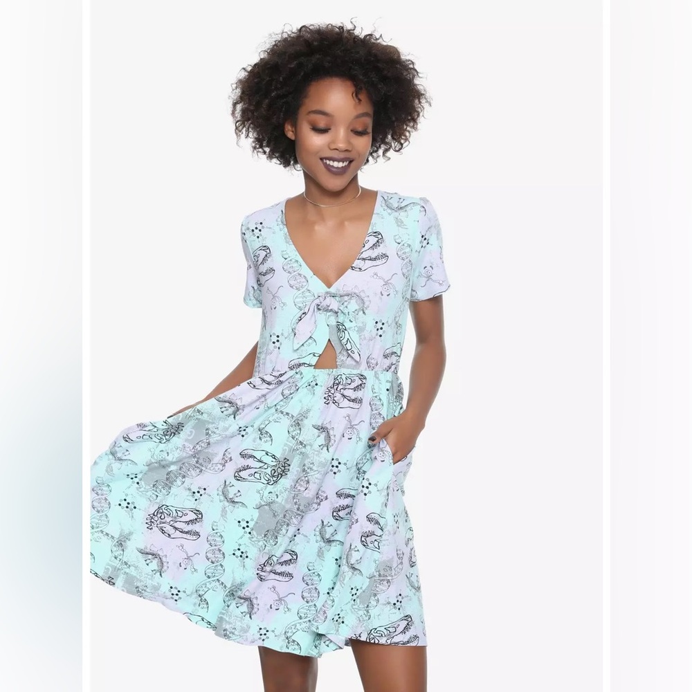 Jurassic Park Dino DNA Dress WITH POCKETS!